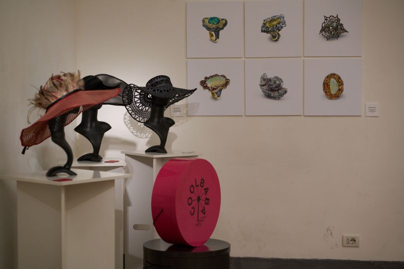 Designer hats COOLBABA by Iryna Krasylnykova and fine jewelry by Stanislav Drokin